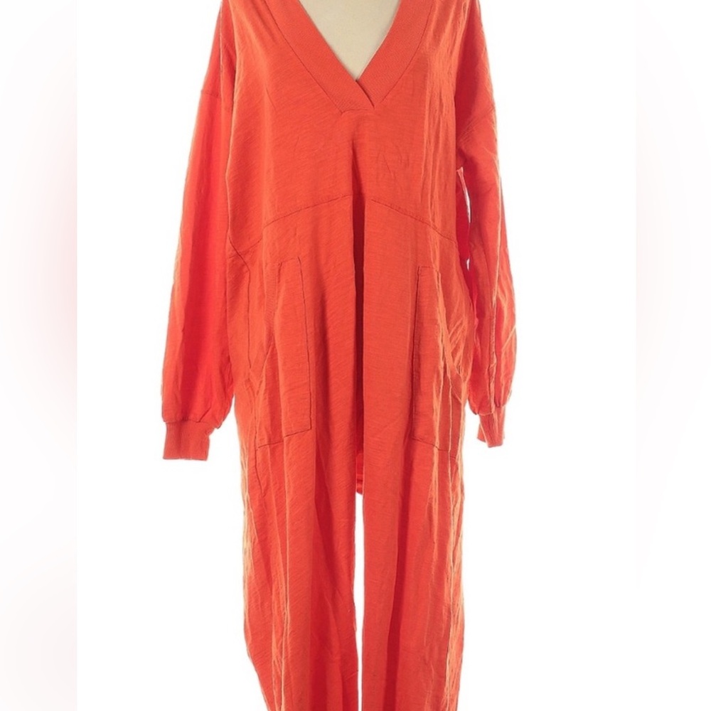 Free people Rust Ribbed jumpsuit - Picture 6 of 6